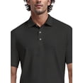 thumbnail image 4 of Ben Hogan Men's and Big Men’s Golf Clubs Print Short Sleeve Golf Polo Shirt, up to Size 5XL, 4 of 7