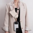 thumbnail image 4 of CUITING Clip and Go Phone Strap with Zipper Pouch Crossbody Adjustable Chain Lanyard with PU Leather Wallet for All Phones, 4 of 5