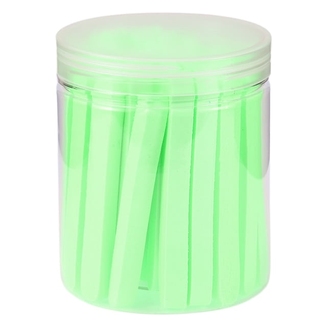 Unique Bargains 50 Pcs Éponge Compressée Nettoyante Visage Nettoyant Visage Vert