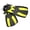 Yellow, variant on Yihuala Adjustable Swimming Fin Travel Size Flippers Short Snorkeling Fin Comfortable Swim Training Fin for Swimming Pool