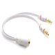 thumbnail image 5 of SGACAI Cable divisor de audio y micrófono de 3,5 mm en forma de Y, adaptador de auriculares para el nuevo Z9, 5 of 7