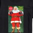 thumbnail image 3 of Coca-Cola - Santa with Coke Bottles - Men's Short Sleeve Graphic T-shirt, 3 of 5