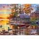 thumbnail image 1 of Pintura de diamante (DE2180) Paisaje junto al lago 5D Kits de bricolaje Resina Ronda completa (WT626 50x70cm FLhrweasw Nuevo, 1 of 1