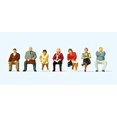 thumbnail image 1 of Preiser 10723 pasajeros sentados Voyagers Preiser 4041032107233, 1 of 1