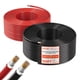 thumbnail image 1 of Cable para paneles solares VEVOR, kit de 30,5 m (100 pies) negro + 30,5 m (100 pies) rojo, cable de extensión para paneles solares de 10 AWG (6 mm²), cable de cobre estañado fotovoltaico, 1 of 9