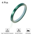 thumbnail image 3 of Uxcell 4 Rolls Heat Tape High Temperature Heat Resistant Tape 8mmx33m(108ft) Sublimation Thermal Tape Green, 3 of 5