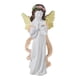 thumbnail image 3 of Figura de ángel rezando, decoración artesanal, figuras de querubín, escultura de resina para fiestas Marrón, 3 of 9