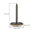 thumbnail image 3 of Uxcell 11mm Head Dia Round Thumb Bronze Tone Upholstery Nails Tacks 60 Pack, 3 of 5