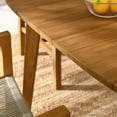 thumbnail image 5 of Vienna 5-Piece Dining Set with Armchairs in Natural Natural, 5 of 10