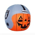 thumbnail image 1 of Sporticulture INFLJHLVR 4 ft. NFL Las Vegas Raiders Team Pride Inflatable Jack-O-Helmet, 1 of 1
