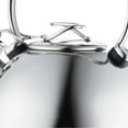 thumbnail image 3 of Circulon 48378 2.3-Quart Whistling Stainless Teakettle with Flip-Up Spout, 3 of 7