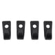 thumbnail image 3 of Viccilley Ganchos para Kayak en Forma de J, Ganchos de Amarre de Nailon Negro para Kayak, Cuerda elástica, canoas, Botes, Accesorio, Paquete de 25, 3 of 5