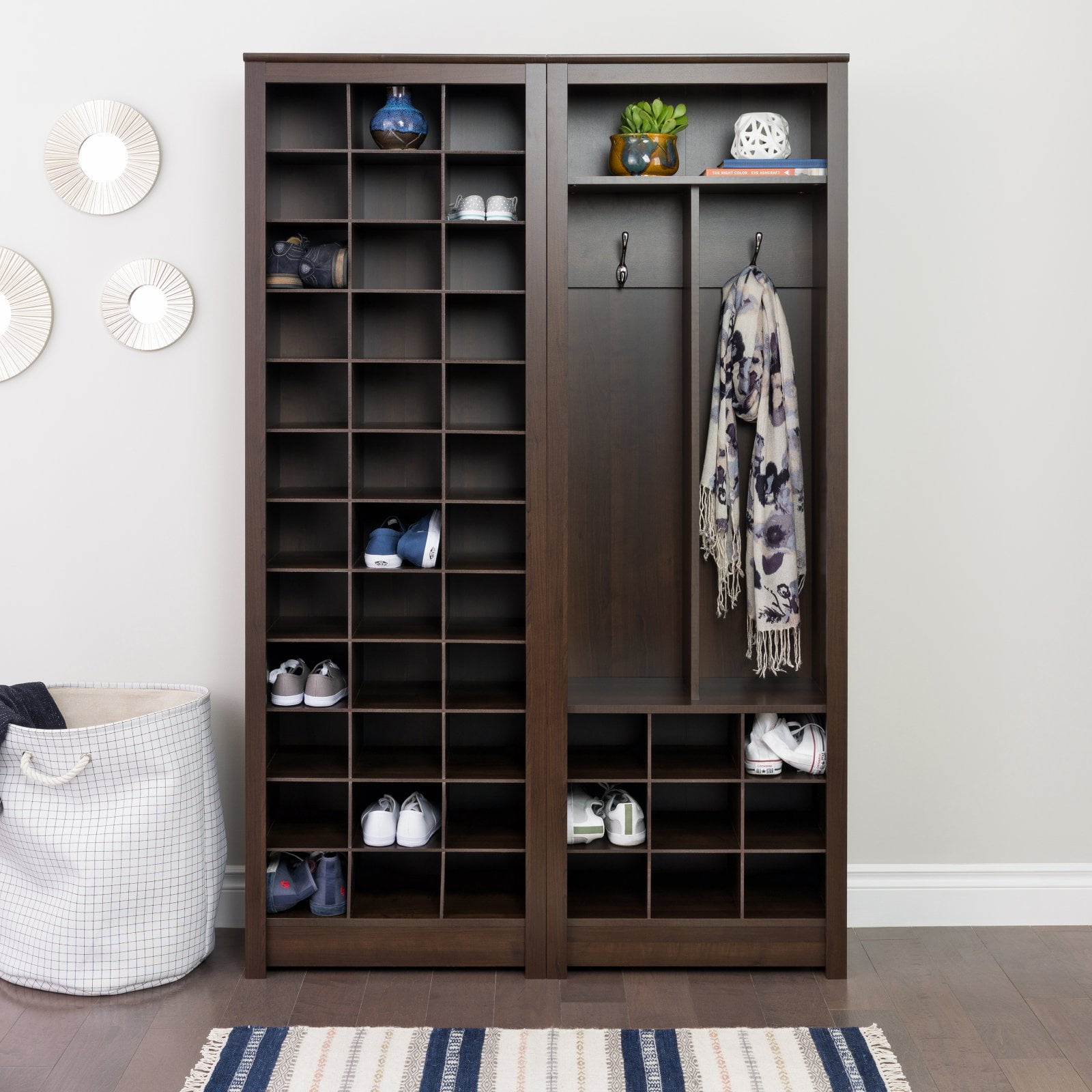 Space Saving Shoe Storage Cabinet Multiple Colors Com