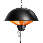 Electric Patio Heater, Outdoor Ceiling Patio Heater, Black Balcony Heater