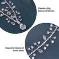 thumbnail image 3 of Tocado de boda para novia, diadema nupcial con diamantes de imitación, accesorios para el cabello para novias y damas de honor, 3 of 5
