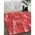 thumbnail image 3 of Ahgly Company Machine Washable Indoor Rectangle Transitional Red Area Rugs, 2' x 5', 3 of 7
