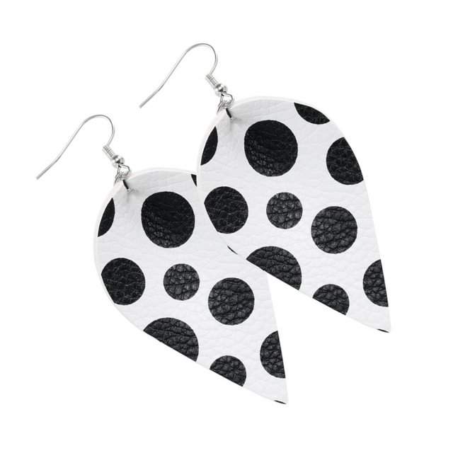 Sonducket Pendientes con estampado de leopardo, accesorio de moda encantador, adorno de joyería para mujer, colgante de oreja de gota de agua de doble Ropa, zapatos y accesorios Miscelánea Tipo 7 Sonducket AP010091-07
