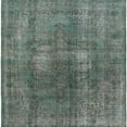 thumbnail image 1 of Ahgly Company Machine Washable Indoor Square Industrial Modern Gunmetal Gray Area Rugs, 7' Square, 1 of 7