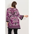 thumbnail image 2 of Avenue Women's Plus Size Scarf Print Tunic, 2 of 2