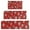 Red Christmas Snowflake-3, variant on Red Christmas Snowflake Pattern Kitchen Rugs Sets Of 3,Kitchen Runner Rugs Non Skid Washable,Decorative Kitchen Floor Mats for Kitchen,Sink,Laundry,17"x30"+ 17"x47" + 17"x59"