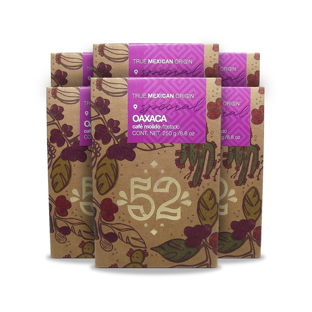 Café Artesanal 52 SPECIAL Oaxaca Pack de 6 - Molido