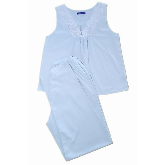 P.Jamas Butterknit with Eyelet 395671