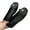 Black, variant on Woobling Women Flat Shoes Sequins Ballet Flats Slip On Loafers Lightweight Casual Womens Fashion Glitter Dress Shoe Black 5