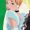GREEN, variant on Disney - Disney Princess Group Floral - Men's Short Sleeve Graphic T-Shirt