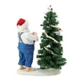 thumbnail image 3 of Department 56 Possible Dreams Santa Claus Flocked Tree Christmas Multicolor Figurine 13.5in H, 3 of 4