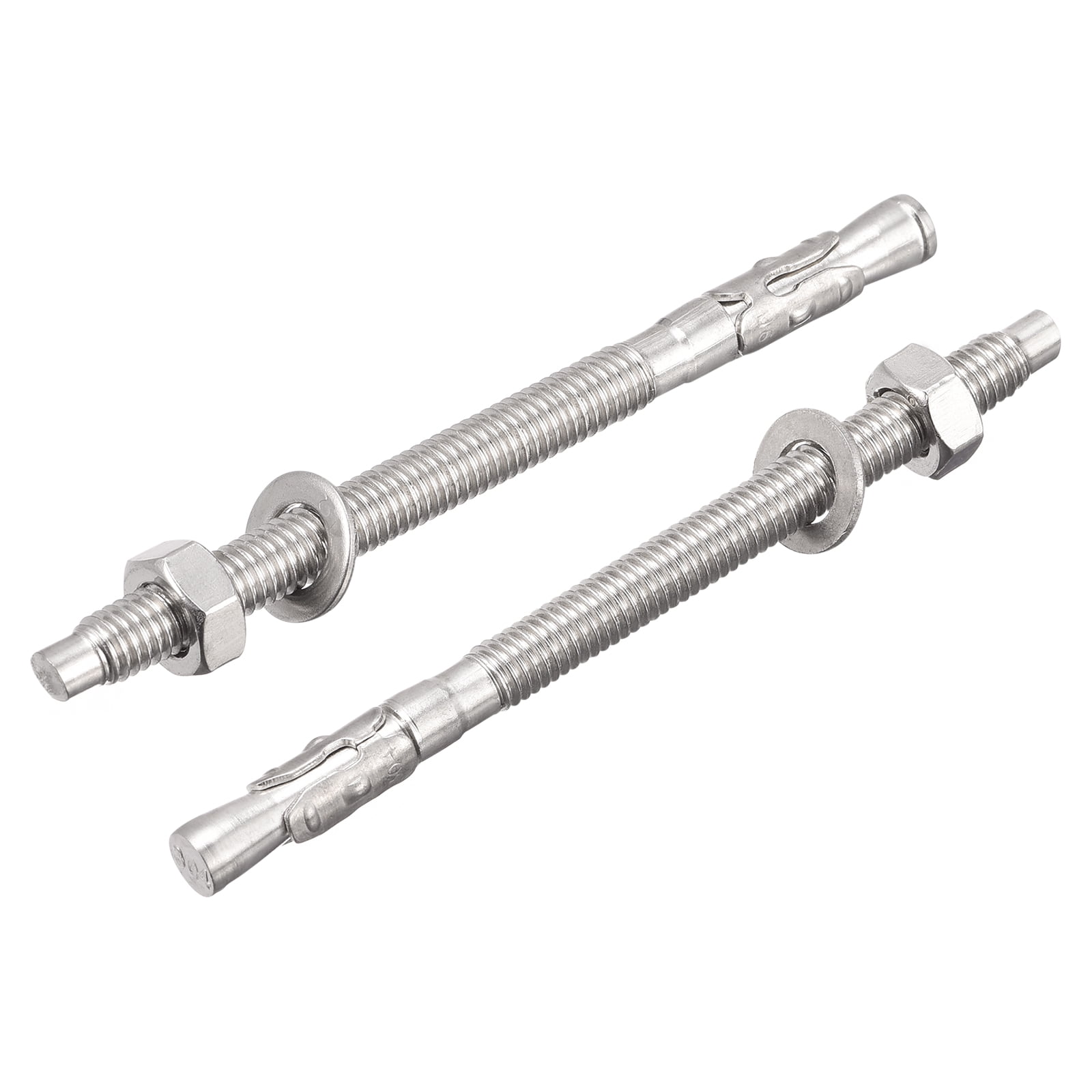 M6x90mm Expansion Bolt 304 Stainless Steel Polishing 10 Pack