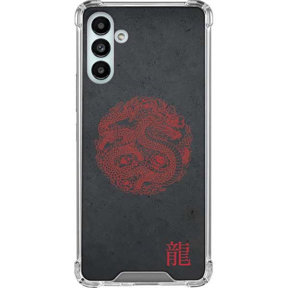 Skinit Fantasy & Dragons Red Dragon Galaxy A13 5G Clear Case