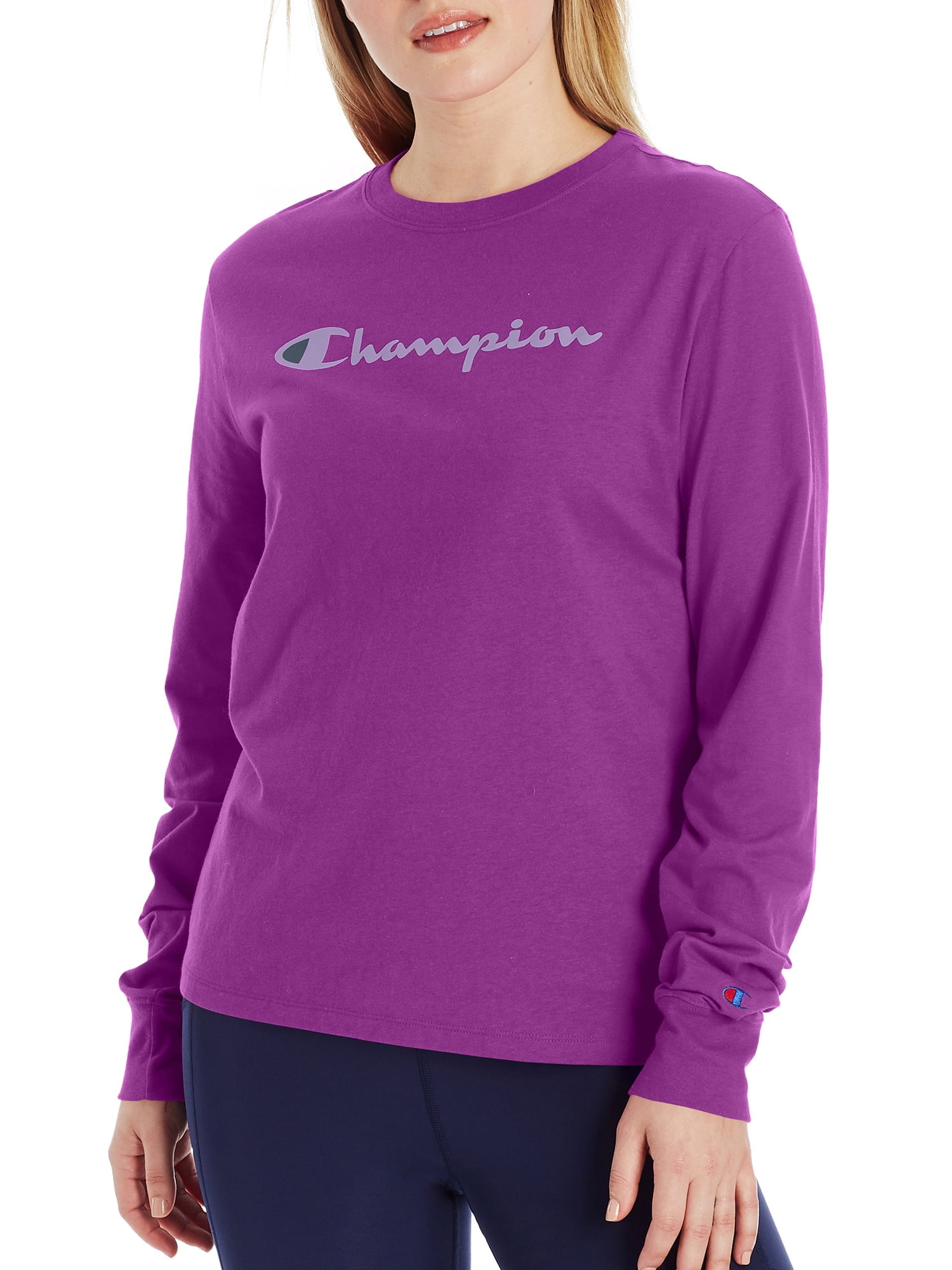 Champion Classic Long Sleeve Tee (Women 