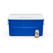 Igloo 48 QT Laguna Hard Sided Ice Chest Cooler, Blue