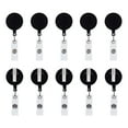 thumbnail image 1 of 25pcs Porte-Badge ID Rétractable Bobines de Badge avec des Porte-Badge de Clip Alligator Pivotant, 1 of 9