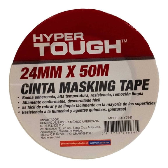 Masking Hyper Tough Adhesiva 24MMx50M Blanco