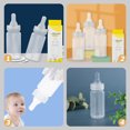 thumbnail image 4 of IFANLANDOR 3Set Nursing Bottles Transparent Plastic Disposable for Hospital, 4 of 8