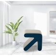 thumbnail image 2 of Modern Velvet Arrow Stool - Multifunctional Furniture for Living Room, Bedroom & More, 2 of 6