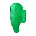 thumbnail image 3 of Among Us Inflatable Halloween Fantasy Costumes Impostor, Child One Size Green, 3 of 12