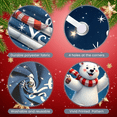 thumbnail image 5 of Cartoon Polar Bear Winter Banner Snowflakes Ice Skating Holiday Let it Snow for Winter Party Christmas Event Seasonal Decoration, 5 of 9