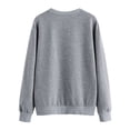thumbnail image 5 of ManHanLi Women Dandelion Graphic Print Round Neck Long Sleeve Sweatshirt, 5 of 7