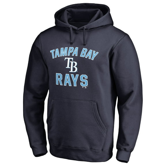 Men's Navy Tampa Bay Rays Victory Arch Pullover Hoodie