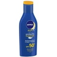NIVEA SPF 50 Sunscreen Lotion, Sun Protect, Moisture and Water UV