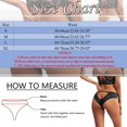 thumbnail image 3 of Fvwitlyh Lingerie Résille Aguichant Culottes en Dentelle Transparente pour Femmes Coton Creux Respirant Qualité Beige,P, 3 of 5