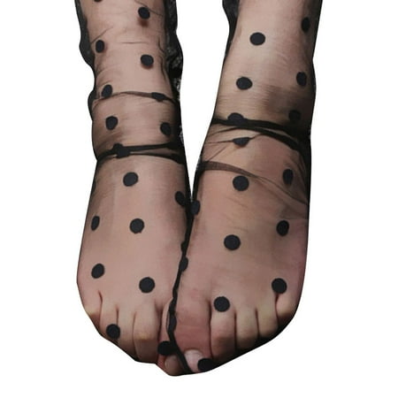 

5pcs Women Girls Nylon Star Grid Chic Mesh Girls Transparent No.01