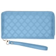 thumbnail image 1 of Porte-monnaie à Double Fermeture Éclair pour Femme, long Porte-Monnaie à Pince, Double Couche, Grande Capacité, Sac à Main, 1 of 6