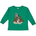 thumbnail image 3 of Inktastic Squirrel Superhero Landing with Acorns Boys or Girls Long Sleeve Toddler T-Shirt, 3 of 5