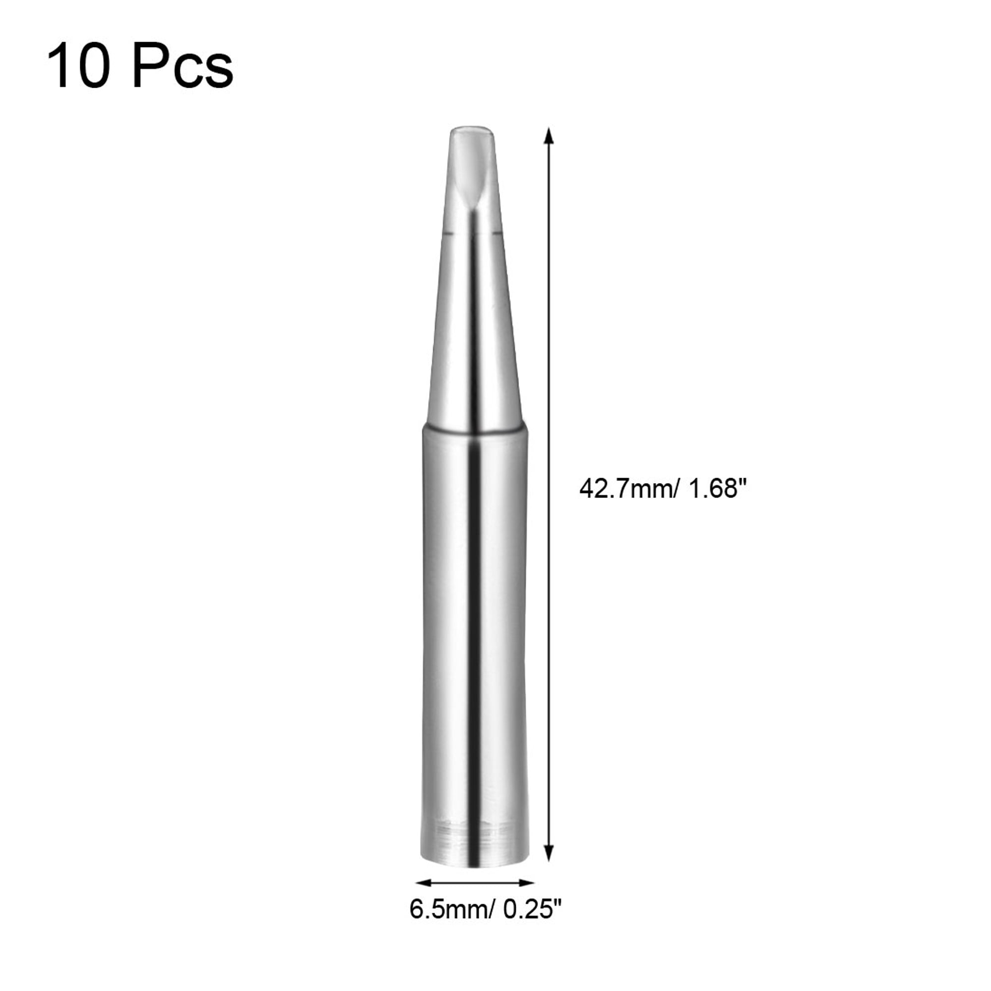 Uxcell Soldering Iron Tips (2pcs) – 900M-T-LI Model, 2 Inch Long, Pointy, For Rework Station