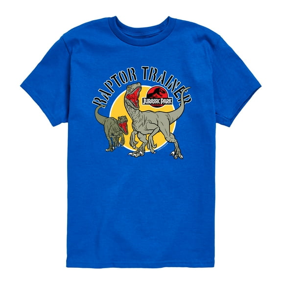 Jurassic Park - Raptor Trainer - Youth Short Sleeve Graphic T-Shirt