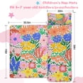 thumbnail image 5 of Pioneer Flower Floral Print Pattern Toddler Nap Mats for Kids Preschool,Sleeping Mat Bag or Kids,Toddler Sleeping Bag,Toddler Nap Mat or Daycare, 5 of 6