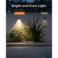 thumbnail image 3 of Solar Lights Outdoor, IP67 Waterproof Solar Deck Lights for Fence Yard Patio Garden Step Garage ( 4-Pack), 3 of 9